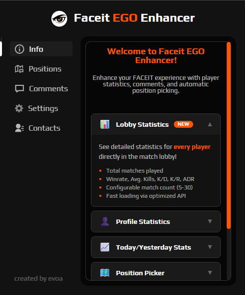 Faceit EGO Enhancer